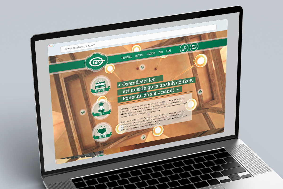 Les - Dizajn spletne strani