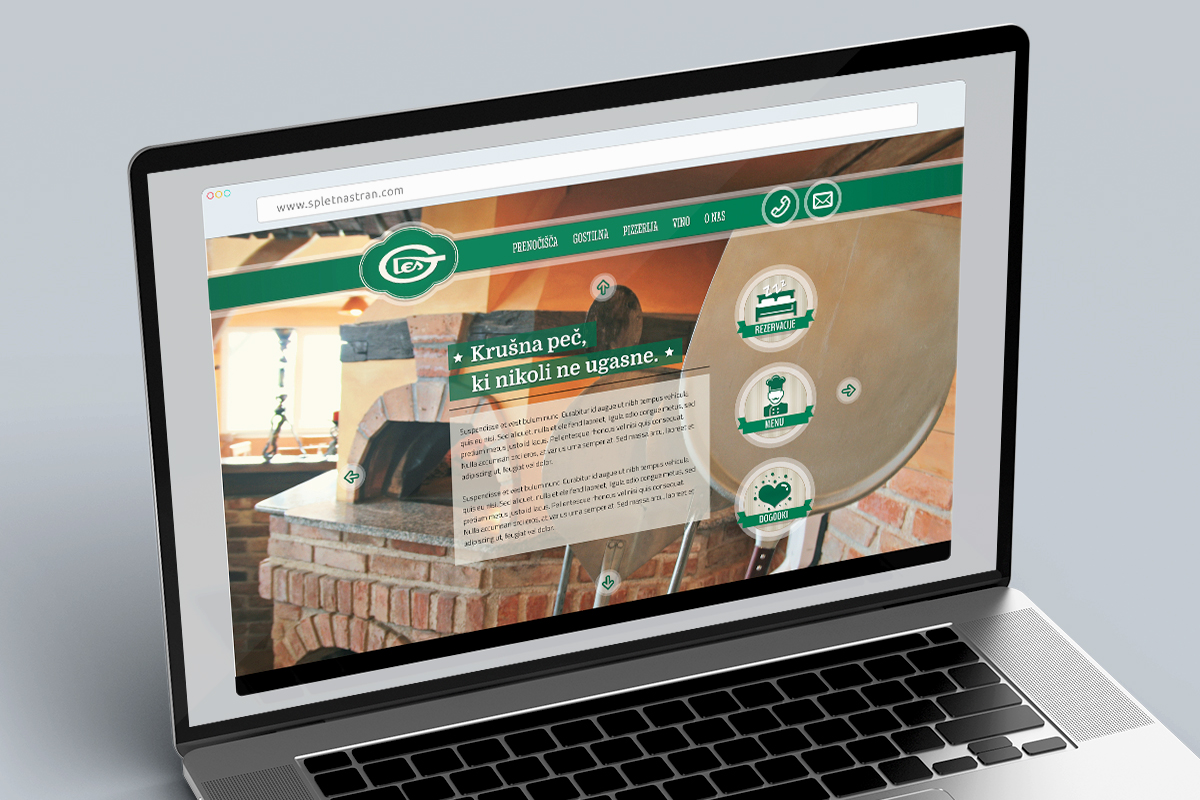 Les - Dizajn spletne strani