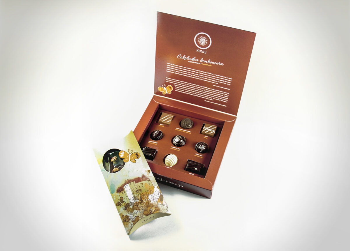 Kunej Kunej - embalaža za čokolado