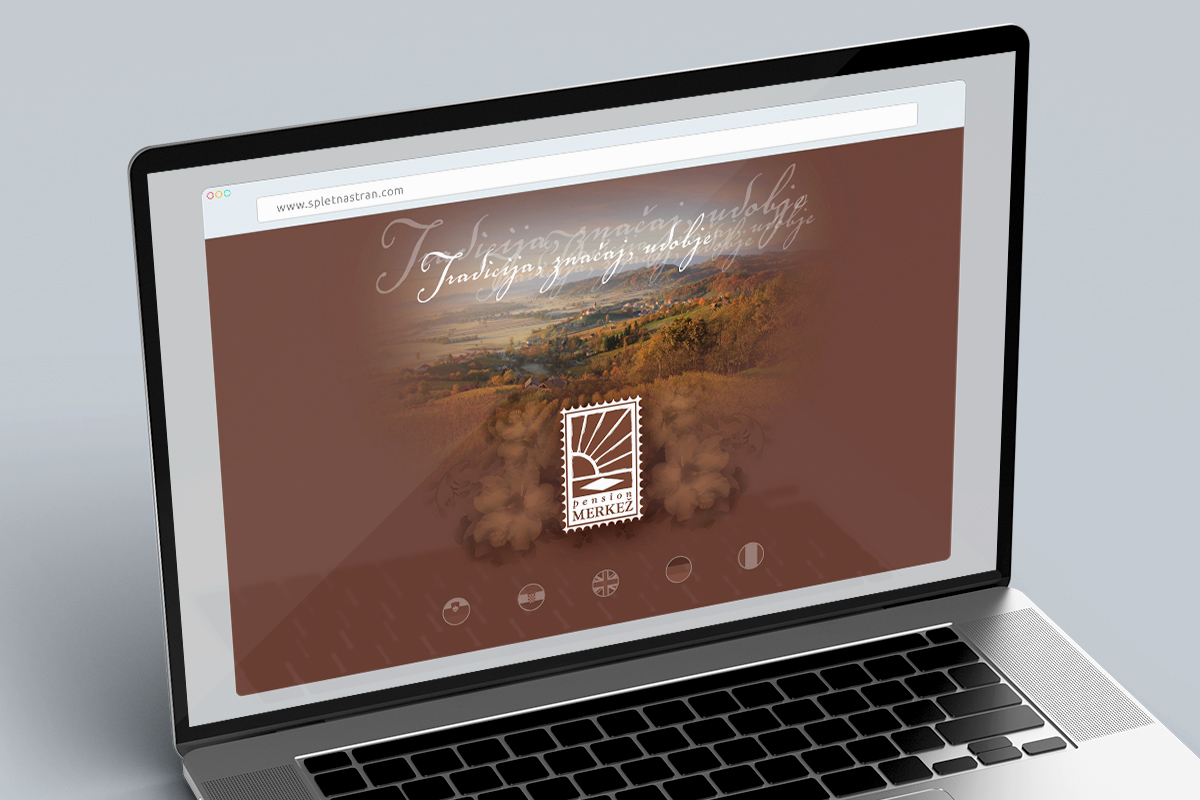 Merkež - Dizajn spletne strani