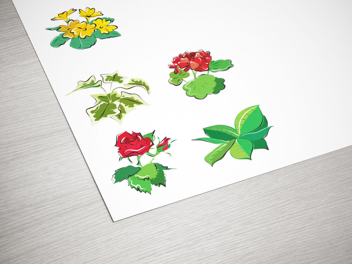 Priložnostni Cvetal - ikone