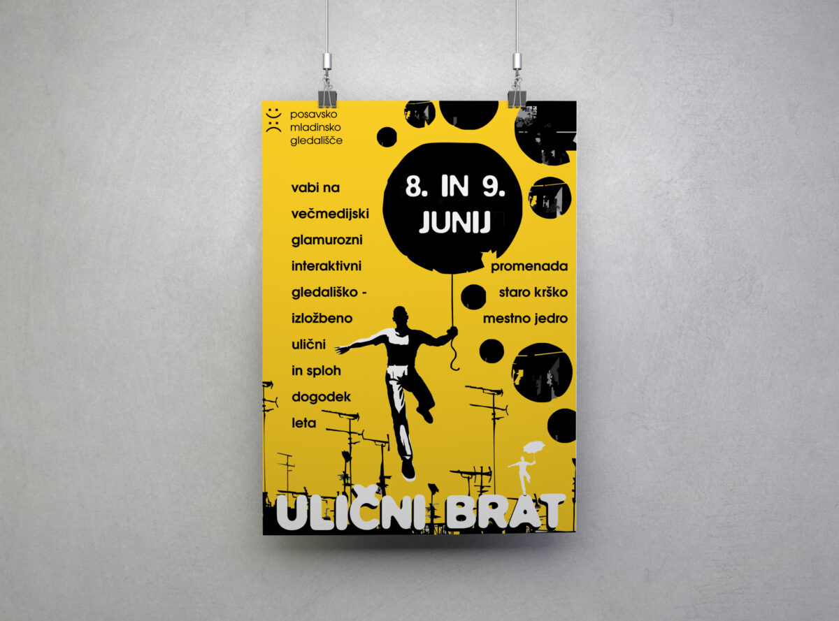 Plakat Ulični brat - plakat